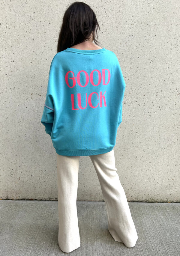 Pullover - Good Karma - Good Luck – Bild 3