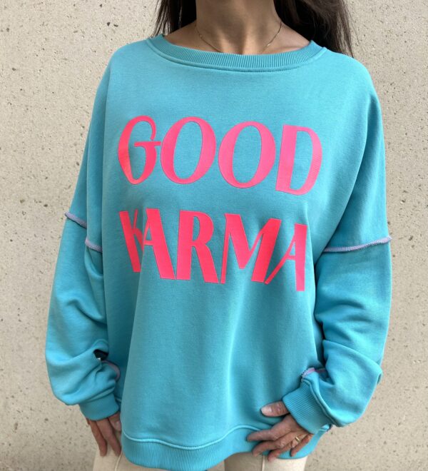 Pullover - Good Karma - Good Luck – Bild 4