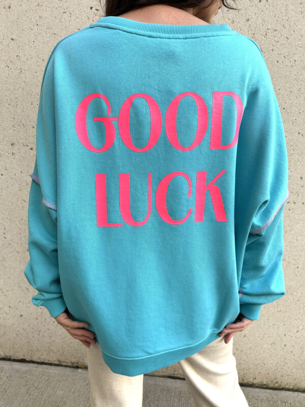 Pullover - Good Karma - Good Luck – Bild 5